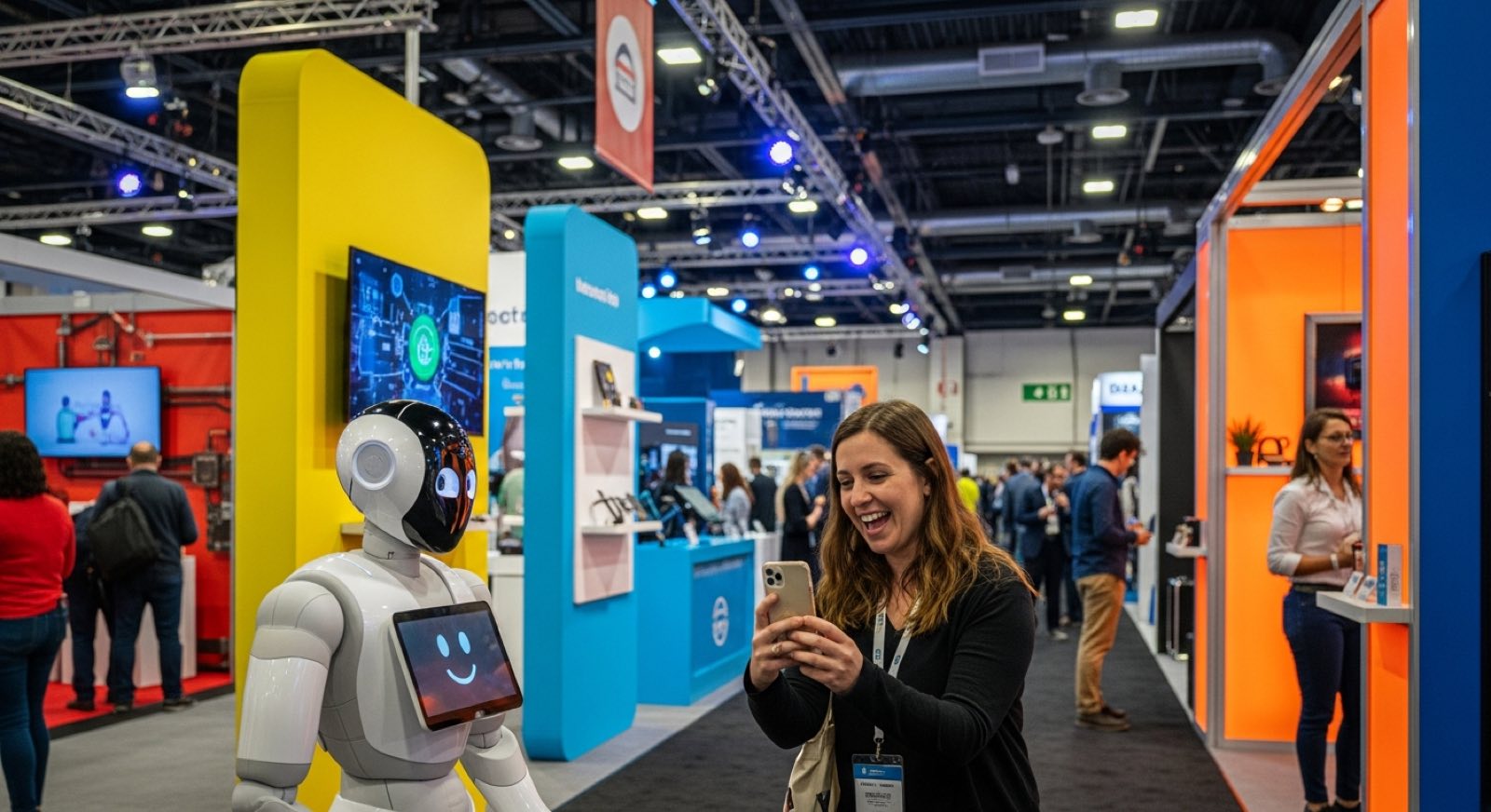 Guest-engagement and entertainment robots for events and venues.