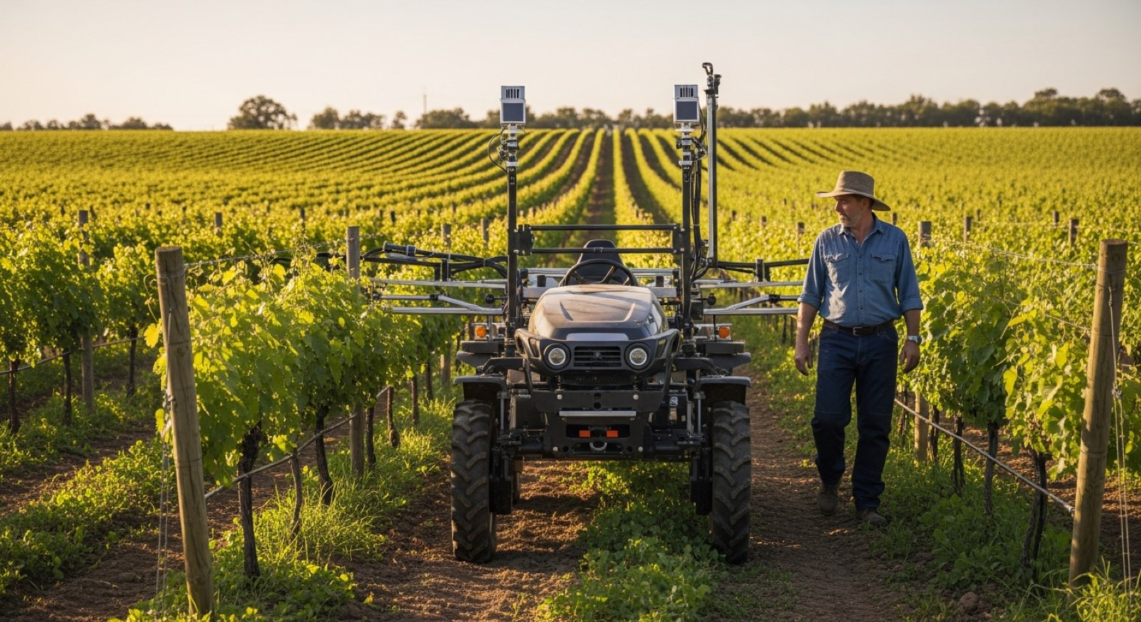 Autonomous planting, weeding, spraying and harvesting for fields and greenhouses.
